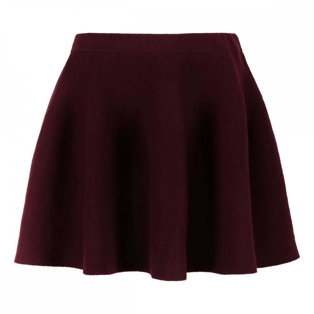 Wren cashmere knit mini skirt