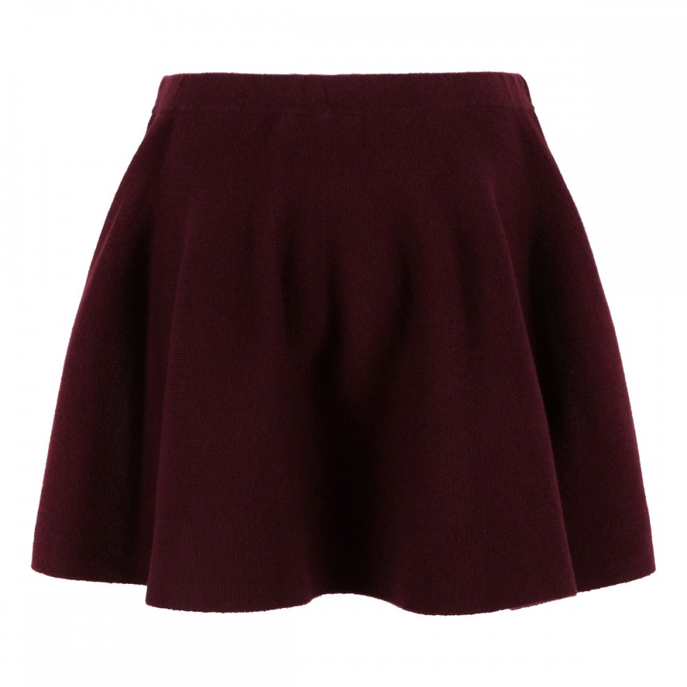 Wren cashmere knit mini skirt