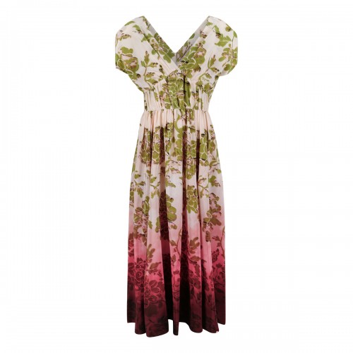 Waldorf crepe de chine dress