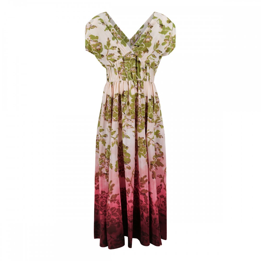 Waldorf crepe de chine dress