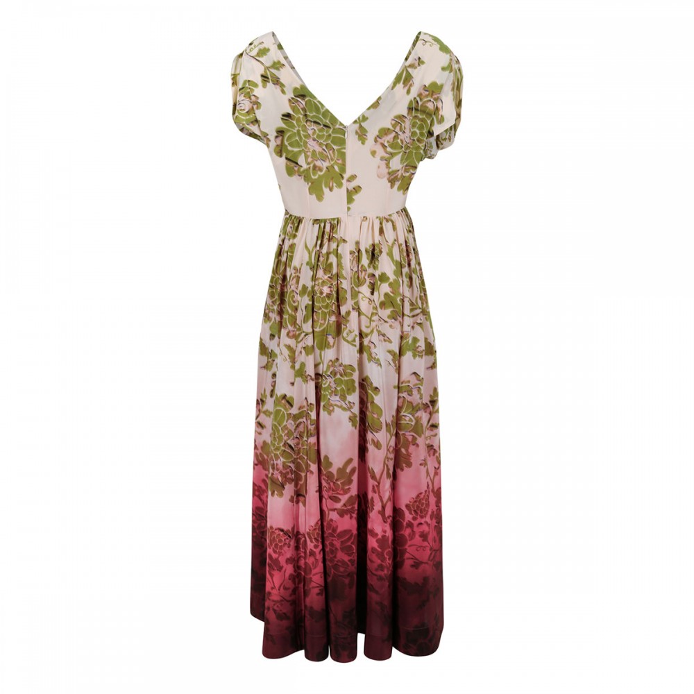 Waldorf crepe de chine dress