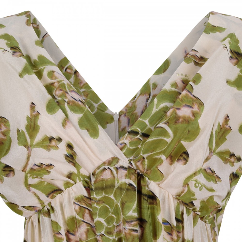 Waldorf crepe de chine dress
