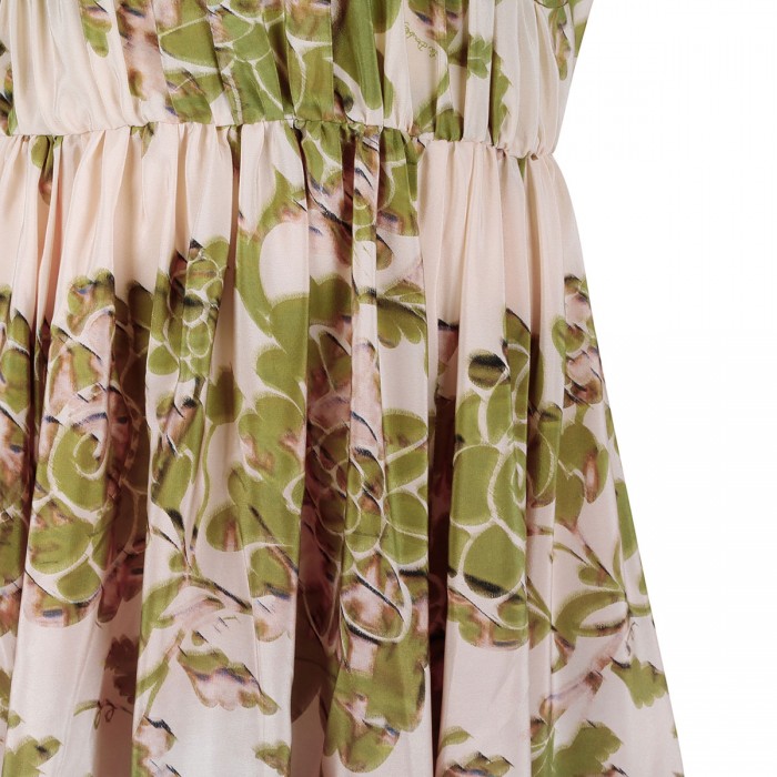 Waldorf crepe de chine dress