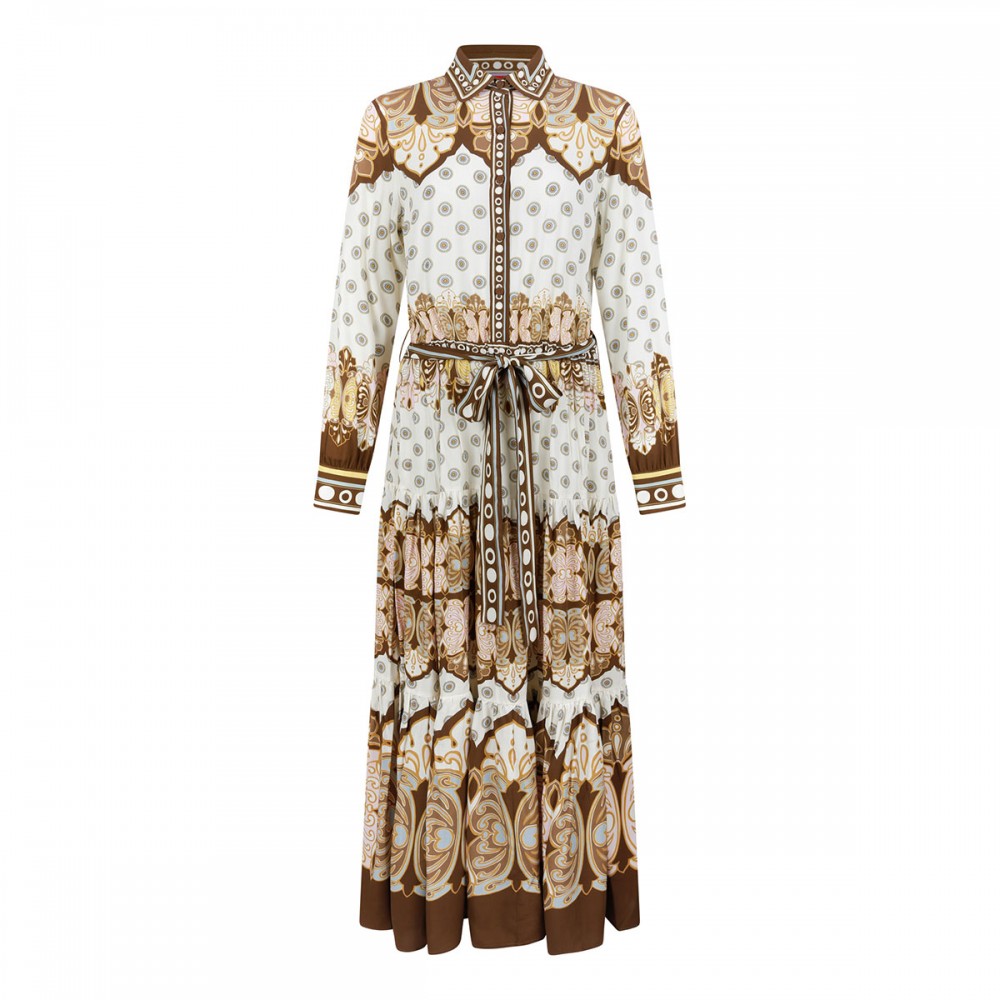 Bellini viscose voile dress