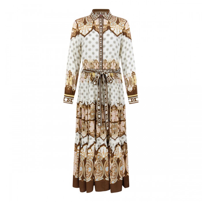 Bellini viscose voile dress