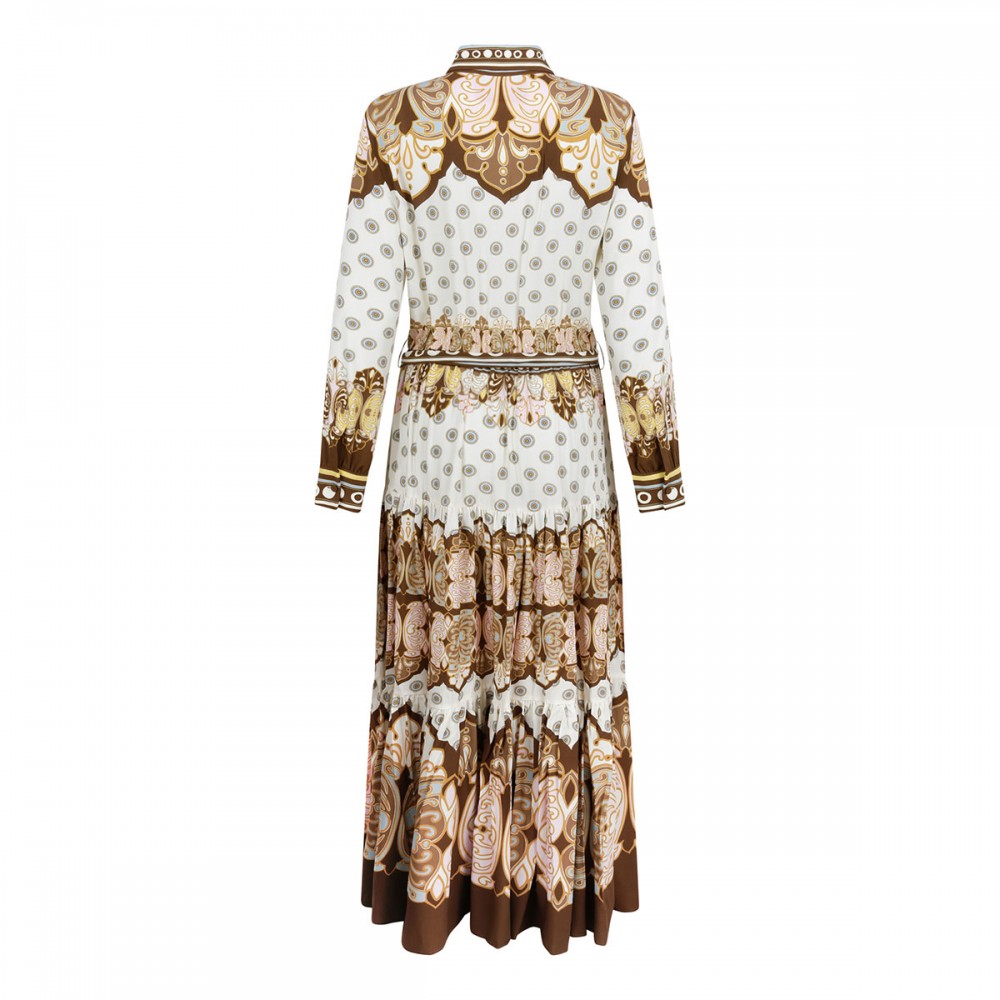 Bellini viscose voile dress