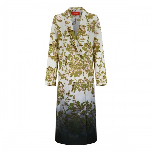Duster sable satin coat