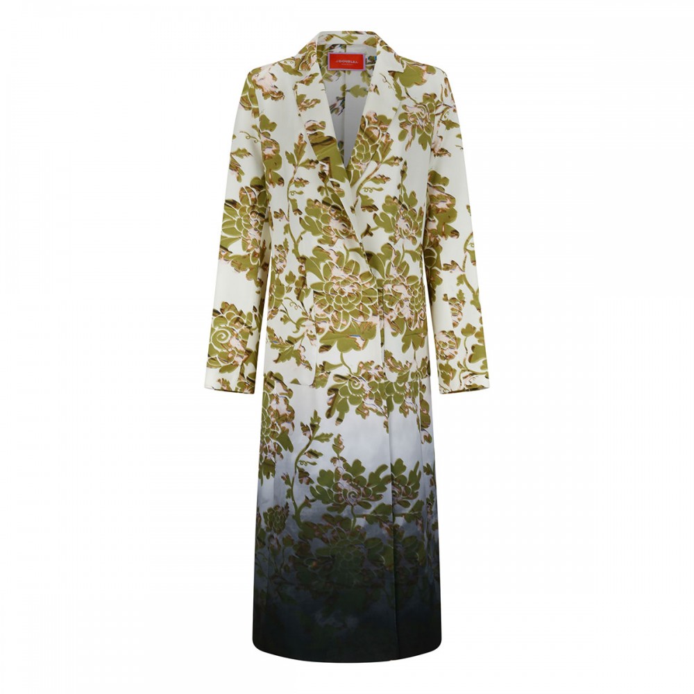 Duster sable satin coat