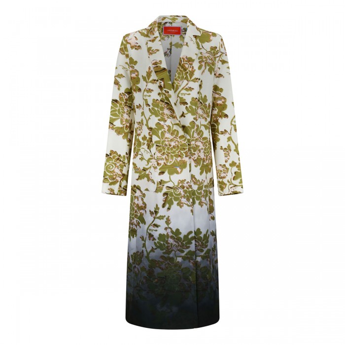 Duster sable satin coat