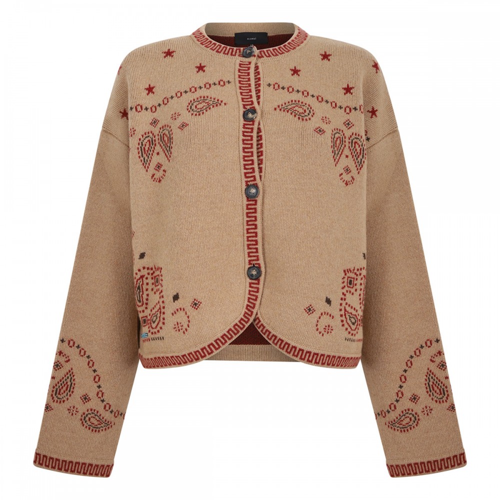 Bandana jacquard jacket