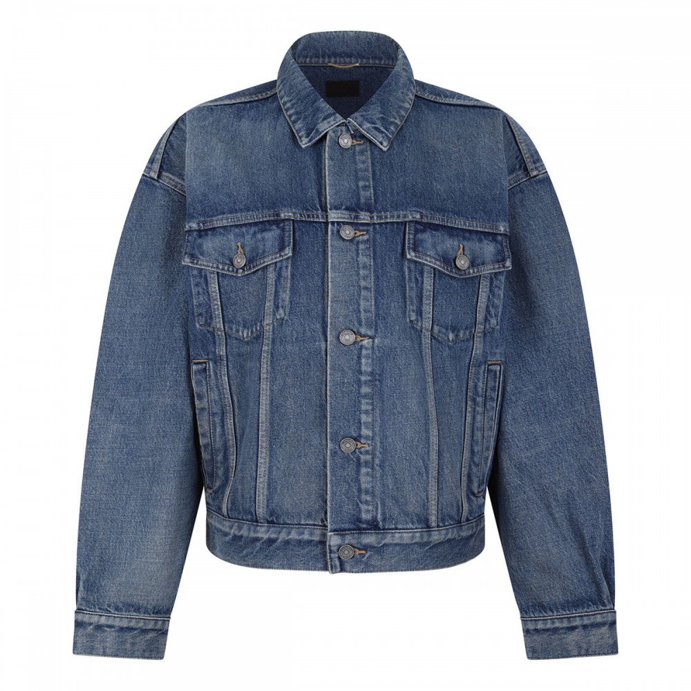 70s denim trucker jacket
