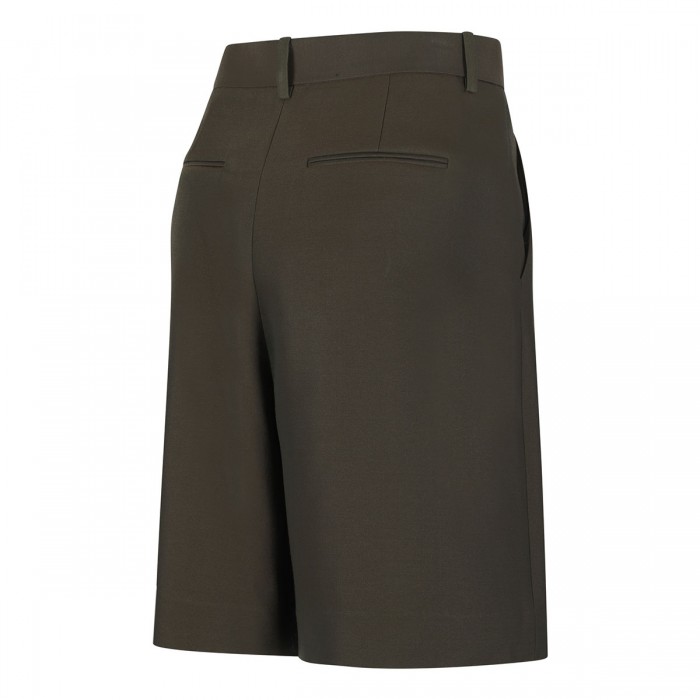 Auggie wool and silk shorts