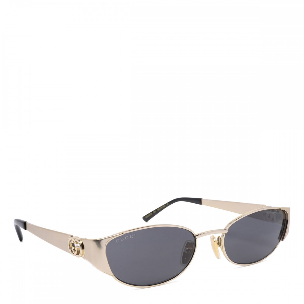 Oval frame sunglasses