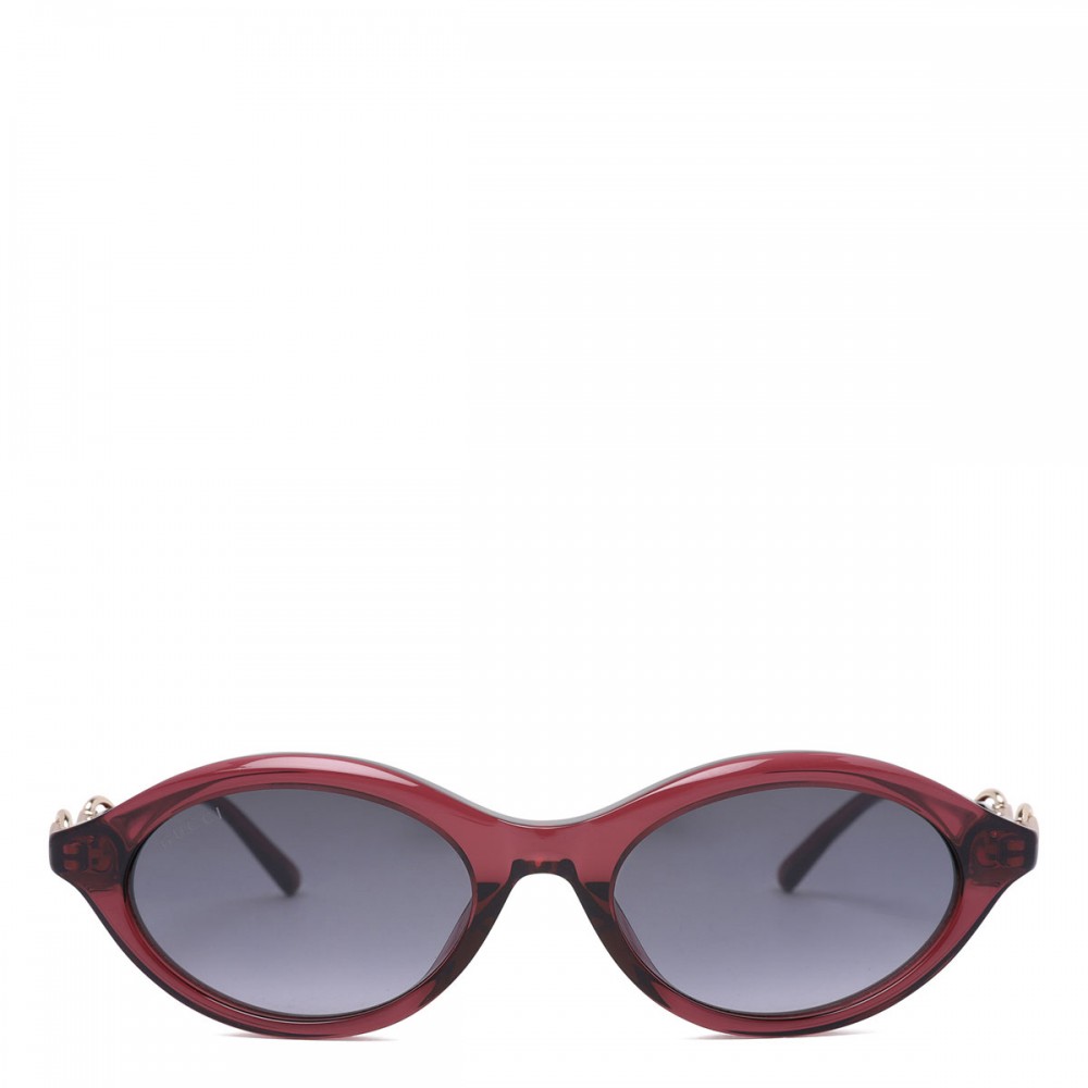 Oval frame sunglasses