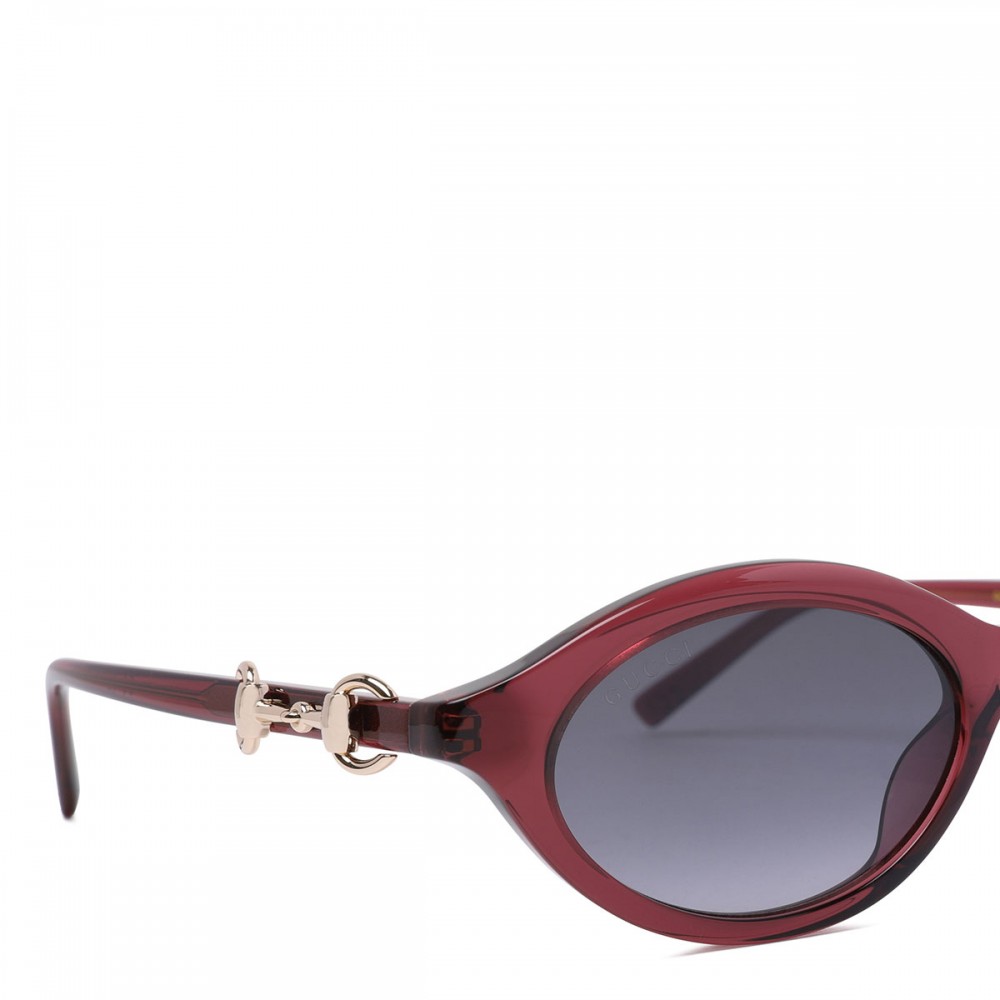 Oval frame sunglasses