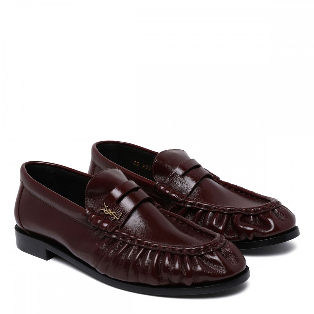 Le Loafer leather slippers