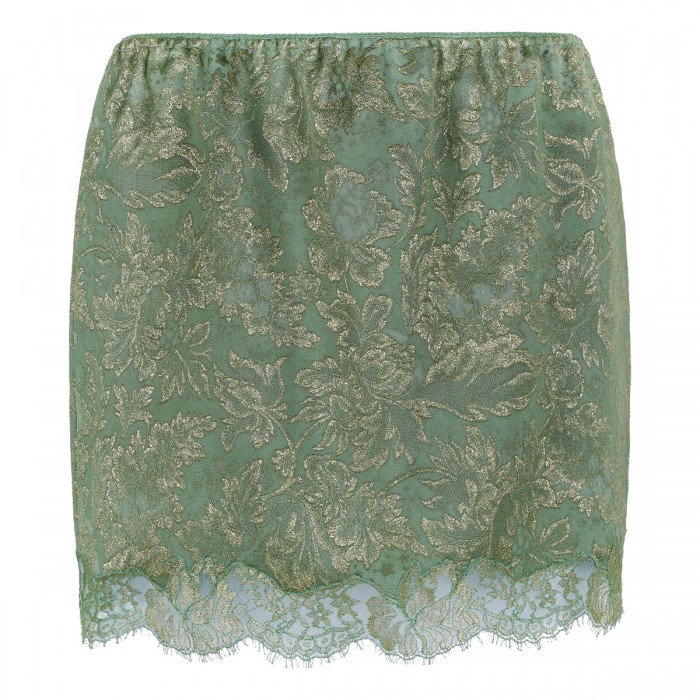 Baroque mini skirt