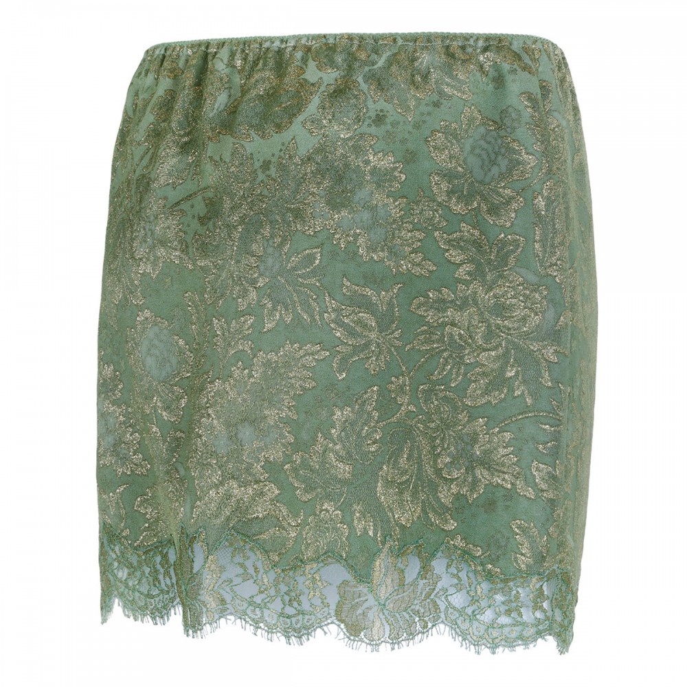 Baroque mini skirt