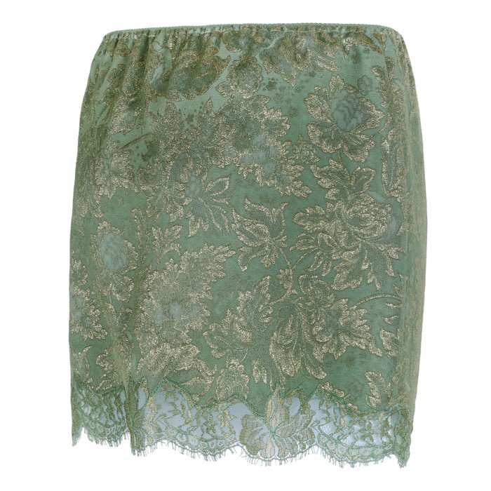 Baroque mini skirt
