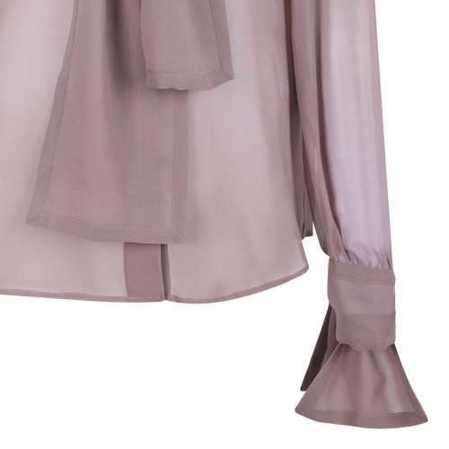Silk crepe muslin blouse 2