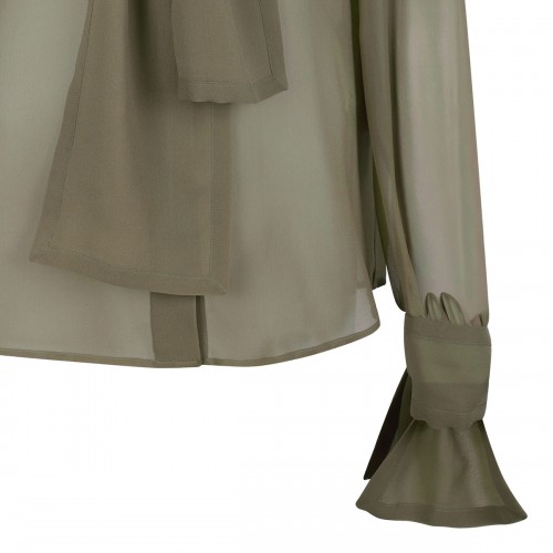 Silk crepe muslin blouse 2