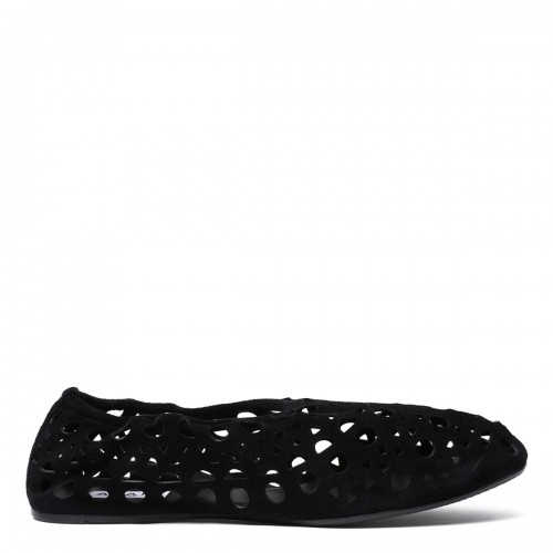 Vienne velvet leather slippers
