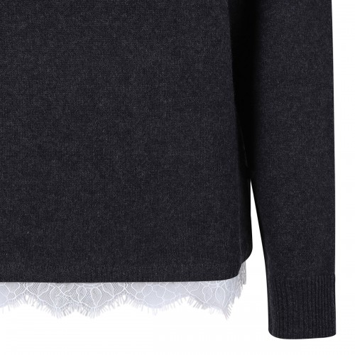 Arvo lace trim sweater 2