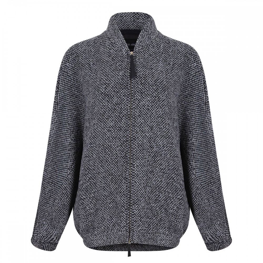 Zipped caban jacket