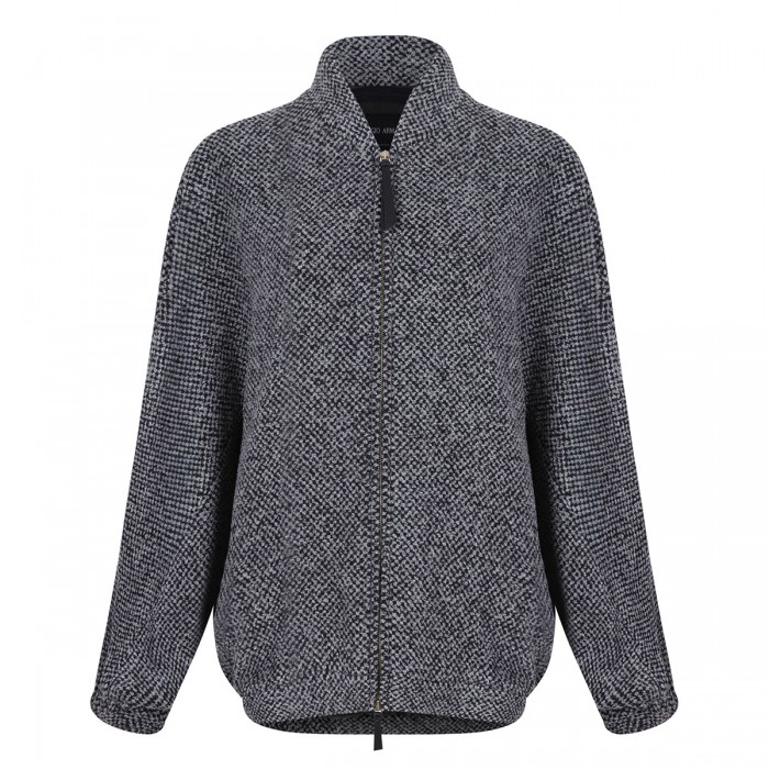 Zipped caban jacket