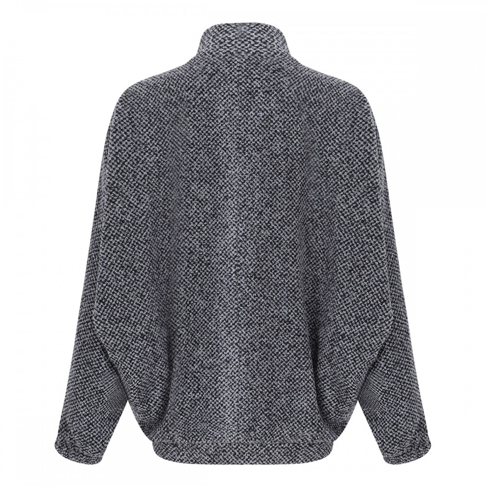 Zipped caban jacket