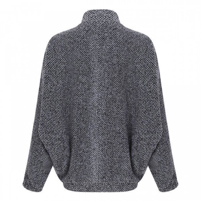 Zipped caban jacket