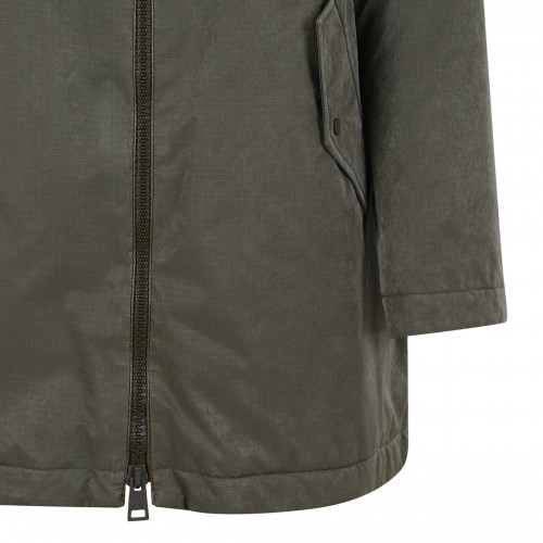Hooded ripstop parka jacket 2