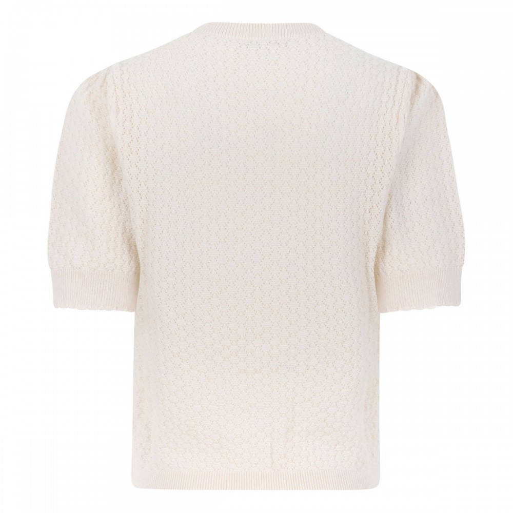 The Gathered honeycomb sweater