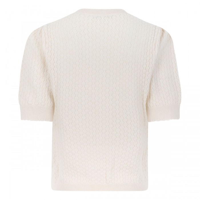 The Gathered honeycomb sweater