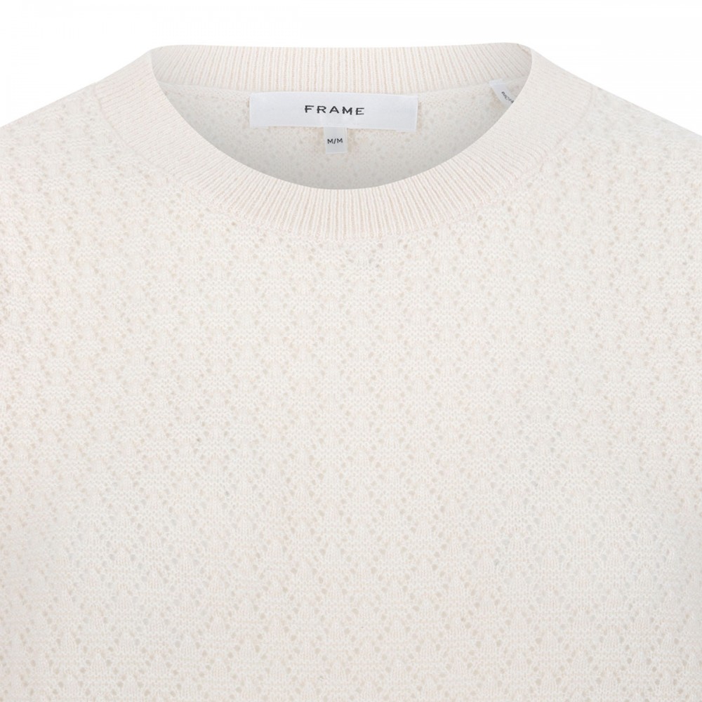 The Gathered honeycomb sweater