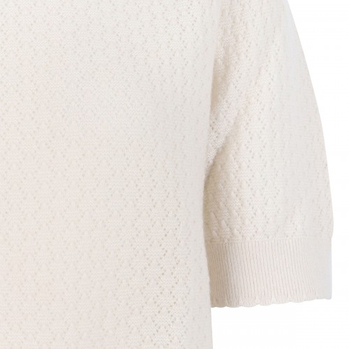 The Gathered honeycomb sweater 2