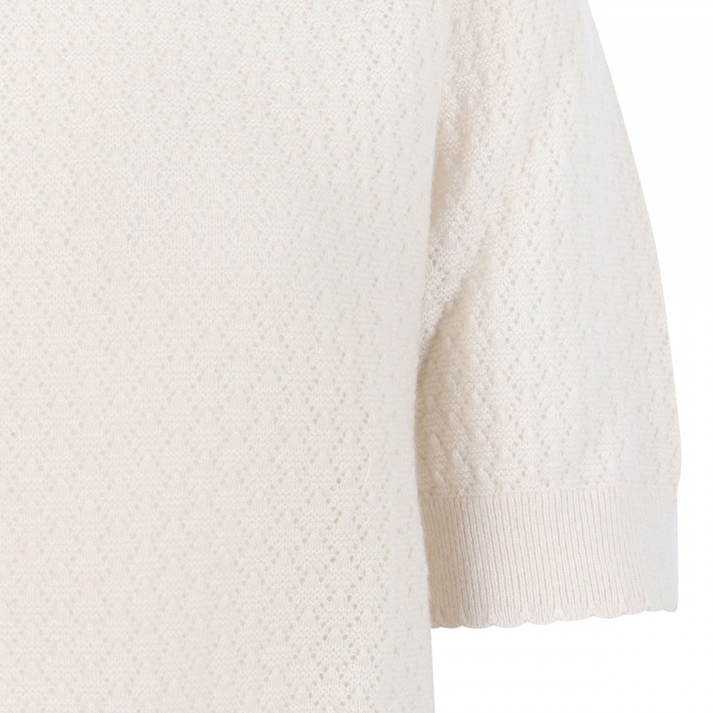 The Gathered honeycomb sweater