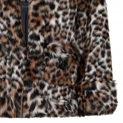 Faux fur leopard jacket 2
