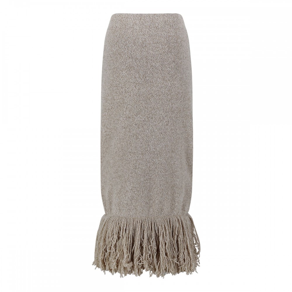 Della wool skirt