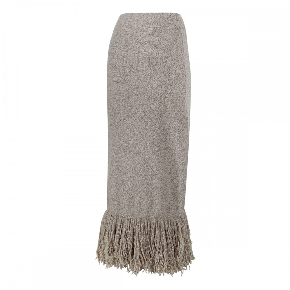 Della wool skirt