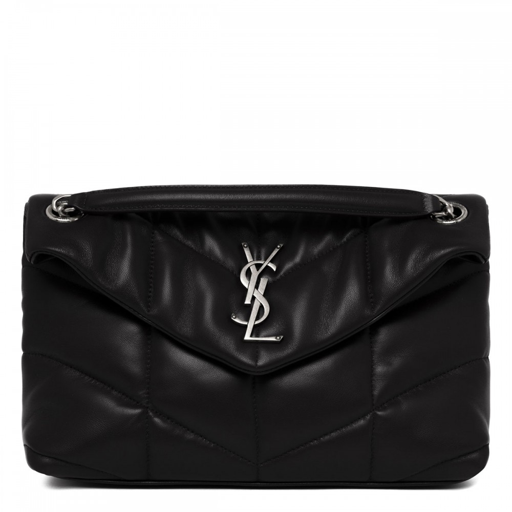 Puffer small chain bag