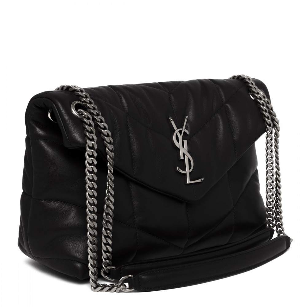 Puffer small chain bag