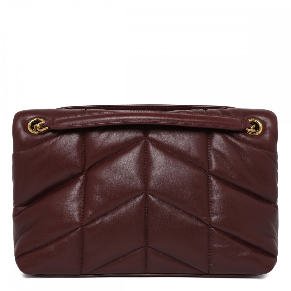 Puffer small chain bag
