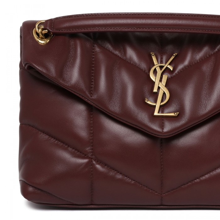 Puffer small chain bag
