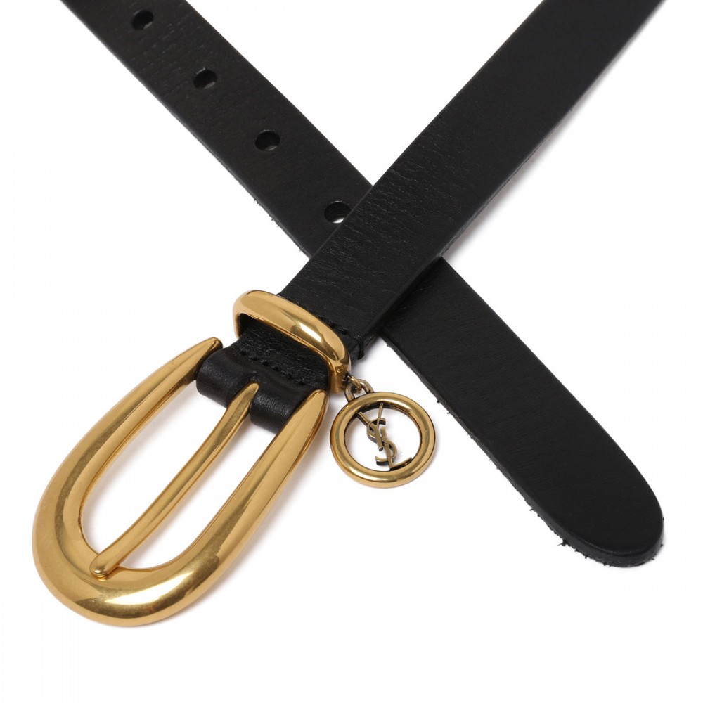 Cassandre charm thin belt