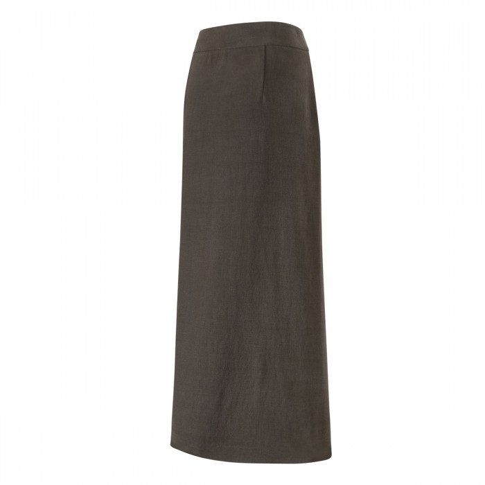 Long wrap skirt