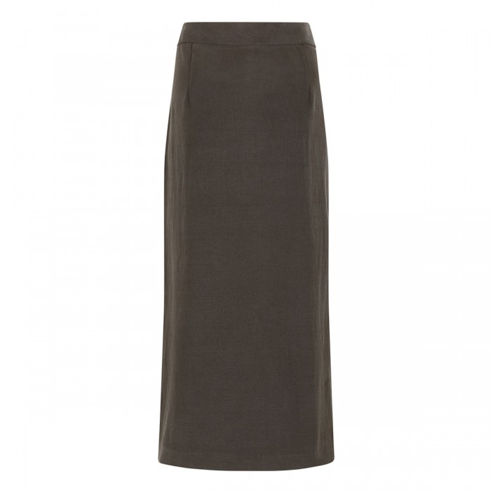 Long wrap skirt