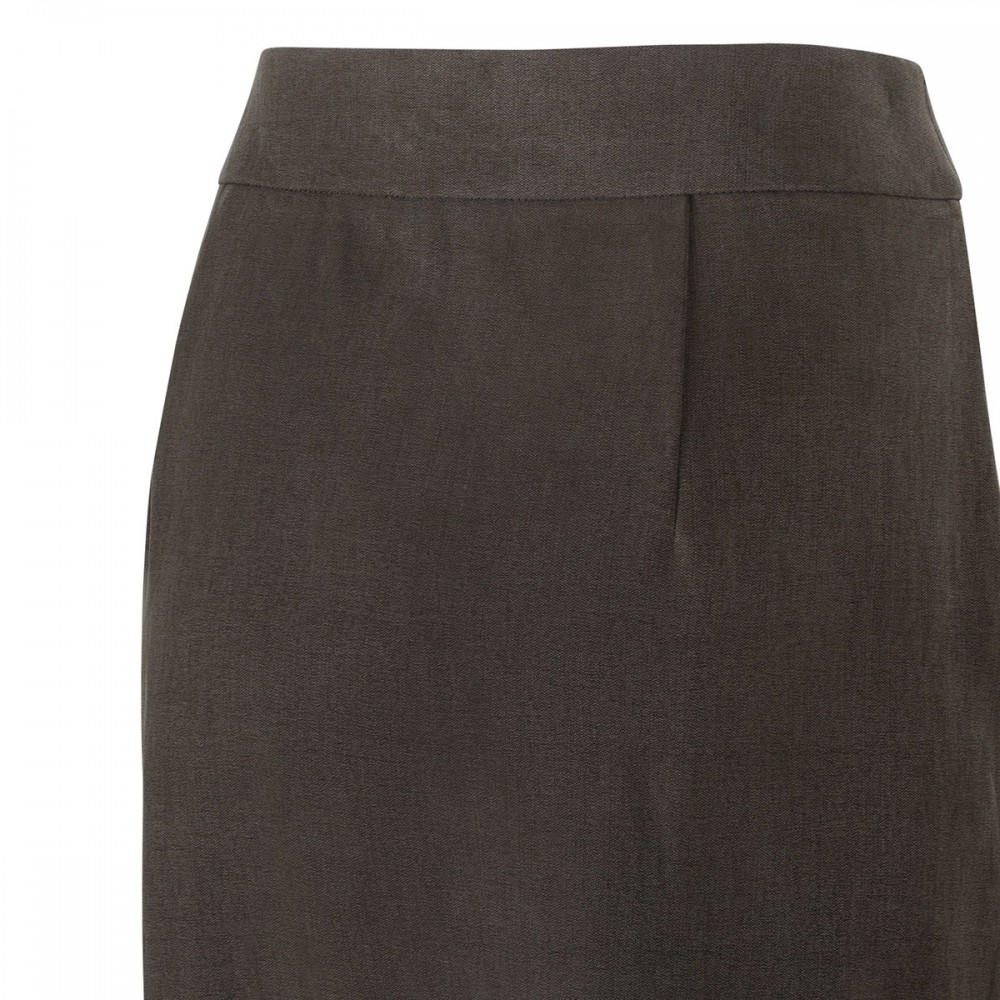Long wrap skirt