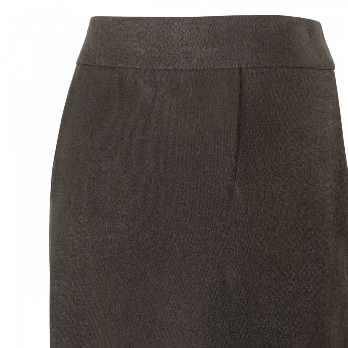 Long wrap skirt