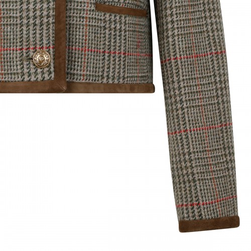 Houndstooth virgin wool jacket 2